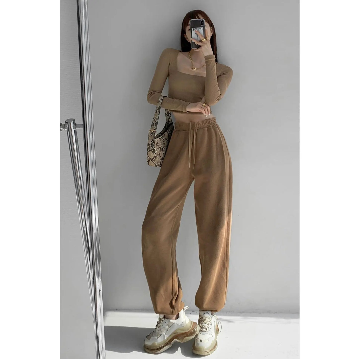 Loose High waisted Joggers