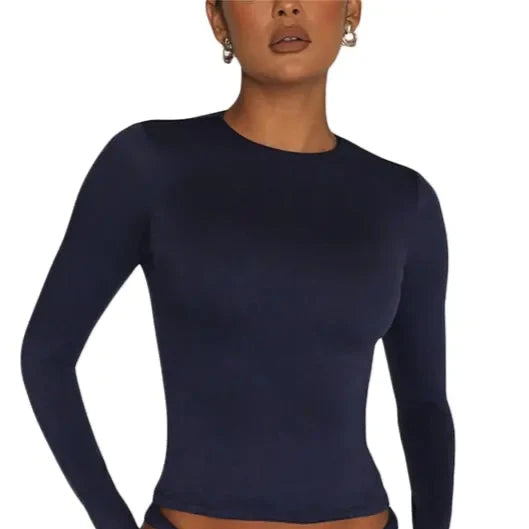Slim-Fit Long Sleeve Tee