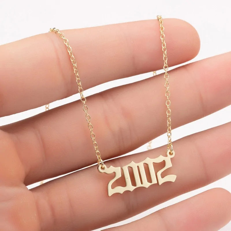 Birth Year Necklace