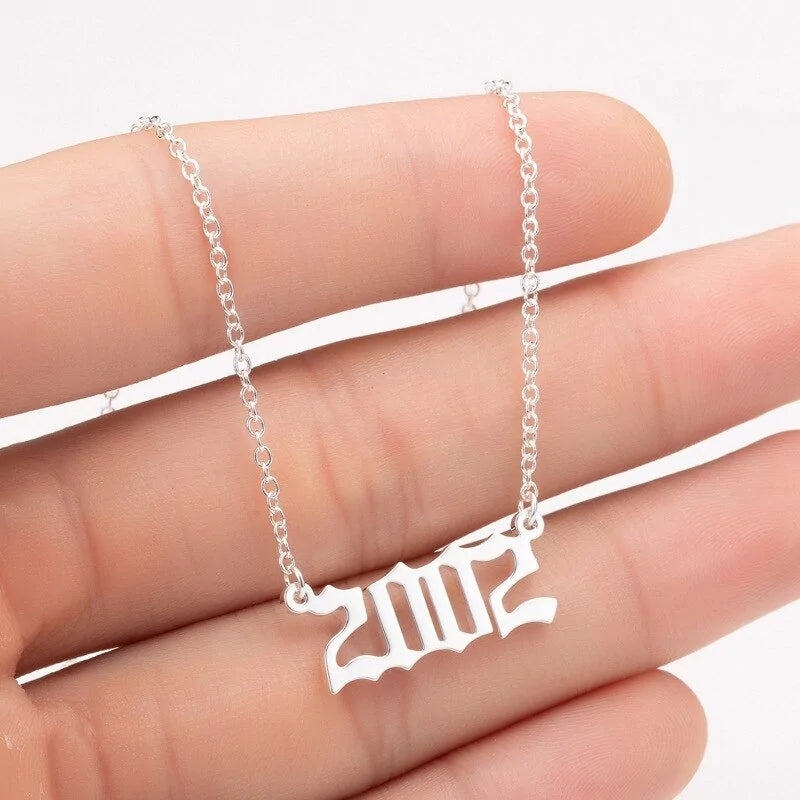 Birth Year Necklace