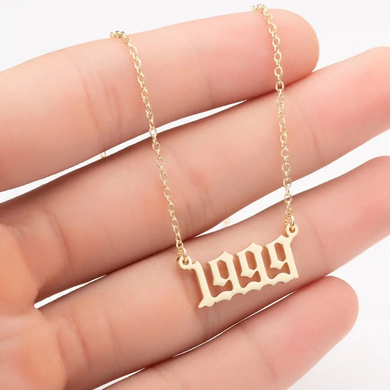 Birth Year Necklace