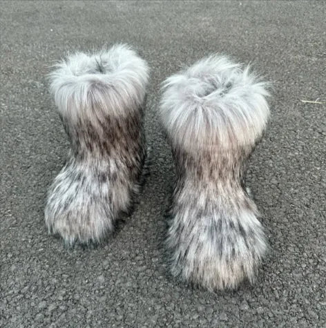 Fur plush Snow Boots