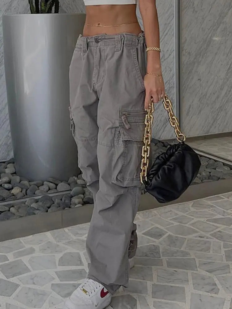 Streetwear Cargo Pants Vintage