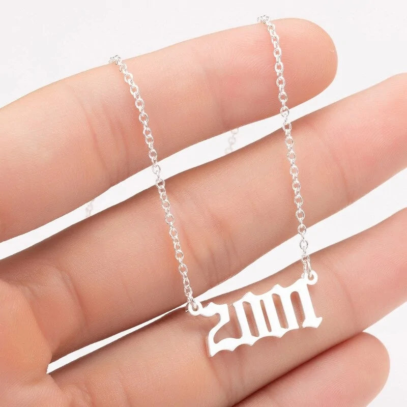 Birth Year Necklace