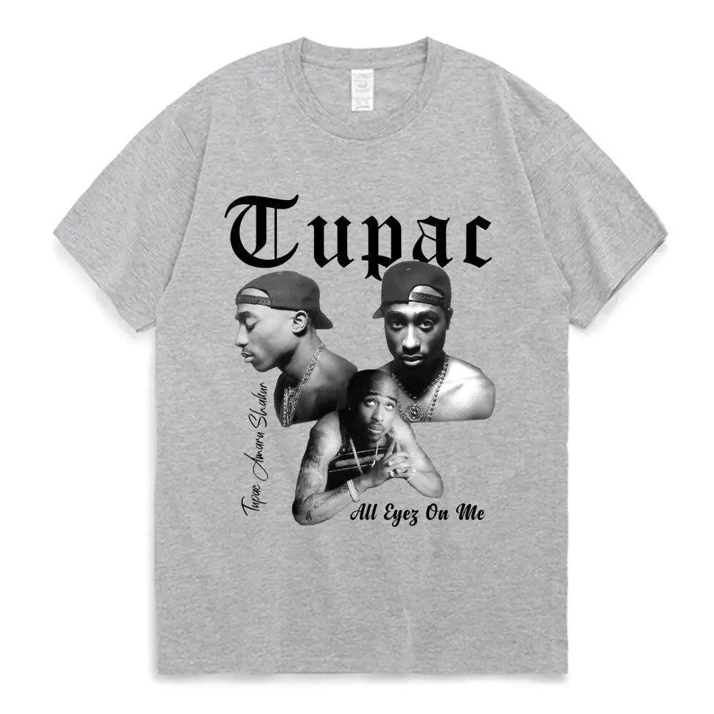 Graphic Tupac Print T-shirt