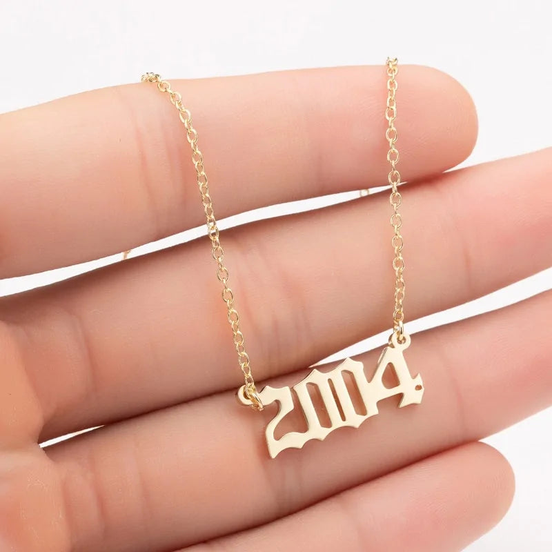 Birth Year Necklace